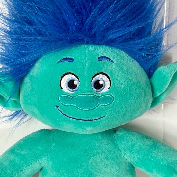 Dreamworks TROLLS Build A Bear BAB 23" BRANCH Blue Happy Smiling PLUSH 2016 - Picture 14 of 14
